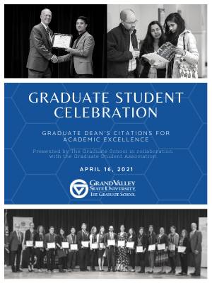 Graduate Student Celebration and Dean's Citations Winter 2021